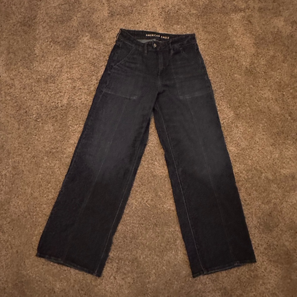 American Eagle wide leg Jean